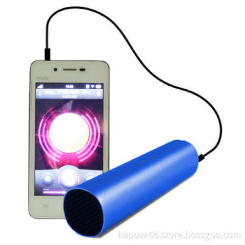 2014 Latest Premium Stereo Mini Speaker with Power Bank, Mobile Phone Stand for Christmas Gifts